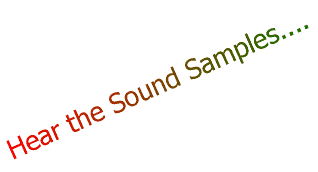 Hear the Sound Samples....
